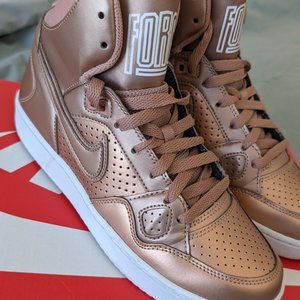 Nike Son of Force Mid Metallic Red Bronze